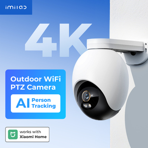 Cámara de Seguridad Exterior IMILAB EC6 Pro 8MP 4K, WiFi 6 de 5GHz, LAN RJ45, ONVIF, NVR, PTZ, Vigilancia, Seguimiento Automático - Product Image 1