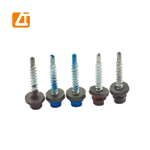 Customize <strong>Sizes</strong> Color <strong>Tek</strong> <strong>Screw</strong> Self Drilling Sheet Metal Roofing <strong>Screws</strong>