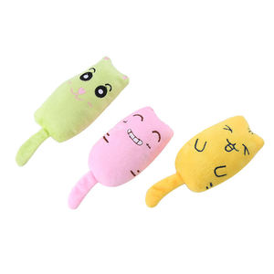 Juguete de hierba gatera para gatos, nuevo, lindo, resistente a mordidas, con diseño de ratones de dibujos animados, juguete masticable para la dentición, interactivo, venta al por mayor - Product Image 2