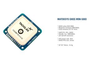 Mateksys GNSS e Bússola M9N-5883 para RC FPV Long Range Drone - Product Image 4