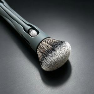 YRX - Juego de Brochas de Maquillaje Multifuncionales Portátiles 10 en 1, Brocha para Base de Maquillaje Plana y Angulada, para Maquillaje Líquido y en Crema - Product Image 3