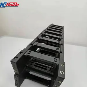 HAIDE HTTL conveyor flexible IGUS energy chain towline wire tracks cable carrier drag chain for laser cutting machine