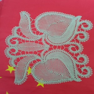 Encaje Cluny de Algodón Natural Puro, Perfecto para Ropa de Bebé e Infantil, y Decoración de Prendas Delicadas para Niños - Product Image 2