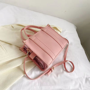 Glitter <strong>Sequin</strong> Fashion Tote Bag Women's Tote Trendy Style Adjustable Shoulder Strap Crossbody <strong>Handbag</strong> - Product Image 3