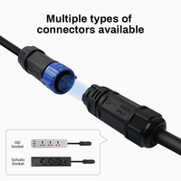 Déchargeur de voiture électrique 16A 3,5 kW Type 2 GBT, prise de chargeur EV 220V, déchargeur standard européen pour pique-nique en extérieur