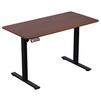 Nouveauté Table de bureau debout à hauteur électrique réglable en acier pour bureau à domicile cadre de bureau élévateur