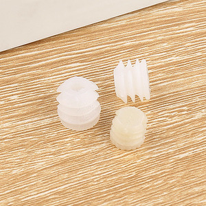 <b>Plastic</b> Double-Ended Embedded Nuts For Furniture Cabinet Easy Installation Expansion Joint Connectors Shelf Supports - Product Image 2