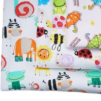 Kundenspezifisch Bedruckter PUL-Stoff für Babywindeln, Rohstoff für Stoffwindeln, Geringe Mindestbestellmenge, Individueller Druck