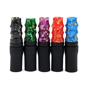 Pièces buccal de narguilé en résine de bambou, accessoires pour Shisha Hookah, pour usage personnel - Product Image 1