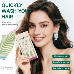 VIPABC No-Rinse <strong>Shampoo</strong> Towel <strong>with</strong> <strong>Moisturizing</strong> &amp; Oil Control for All Hair Types-Fluffy Texture - Product Image 1