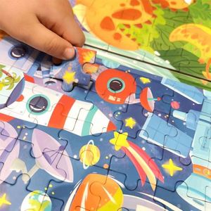Preschool Learning Toy Princess Traffic <b>Animals</b> Dinosaur Theme Jigsaw Magnetic Puzzles for Toddlers 5-7 Girls Boys - Product Image 4