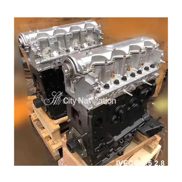 Montaje de Motor diésel Original, bloque largo para Iveco 2,5 T 2,8 T