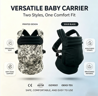 Porte-bébé pliable de luxe ergonomique en lin de qualité supérieure, certifié CE et CPC, à haute capacité de charge, pour bébés de 0 à 3 ans, directement de l'usine