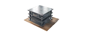 Mạnh mẽ vuông chống trượt đúc khối cao su cho công nghiệp sử dụng rung hấp thụ cầu xây dựng cắt phù hợp pad nâng - Product Image 4