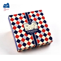 9 cavités recyclables forme personnalisée alimentaire sûr chocolat Bonbon Surprise vide boîte d'emballage cadeau papier couché insertion en plastique