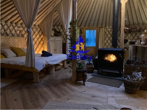 Tentes <span class=keywords><strong>de</strong></span> <span class=keywords><strong>yourte</strong></span> extérieures mongoliennes <span class=keywords><strong>de</strong></span> luxe pour les quatre saisons utilisées pour les fêtes <span class=keywords><strong>de</strong></span> famille ou d'autres activités - Product Image 5