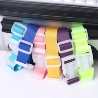 Sangles de bagages réglables avec cadenas à combinaison, ceintures de valise professionnelles, ensemble de sangles de bagages classiques avec sangle de valise