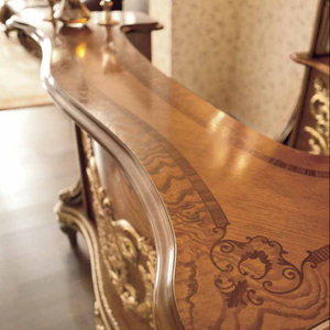 Bancone <span class=keywords><strong>Bar</strong></span> di Lusso Stile <span class=keywords><strong>Barocco</strong></span> Europeo in Legno Massello Intagliato Multifunzionale Classico per Soggiorno - Product Image 3
