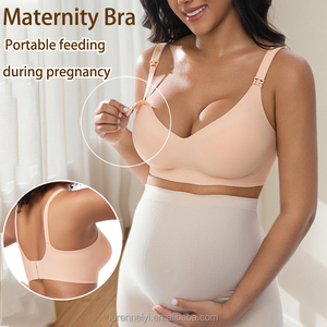 Reggiseni da <span class=keywords><strong>Allattamento</strong></span> Personalizzati per Donne in Gravidanza, Senza Ferretto, Copertura Completa, Senza Cuciture, Imbottiti, Regolabili e Traspiranti - Product Image 1