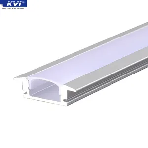 חדש הגעה אופנתי שחור לבן Led רצועת פרופיל מושעה Led סקייליין אלומיניום ליניארי אור מקורה פרופיל אור