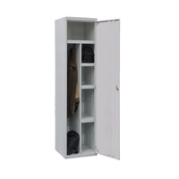 Armoire murale en acier, casier simple à 1 porte, armoire de rangement métallique pour vestiaire, salle de sport, école