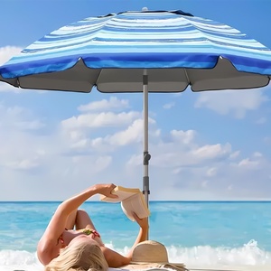 Patio Umbrella Replacement Canopy Market Umbrella Outdoor Umbrella Canopy with 8 Ribs - Product Image 3