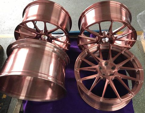 Pink or other customized color Forged 22 21 20 19 18 17 16 inch alloy ...