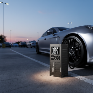 Arrancador de Coches, Inflador de Neumáticos, Potenciador de Batería, Batería de Litio de Alta Calidad, 800A de Corriente Máxima, Kit de Herramientas de Emergencia - Product Image 1