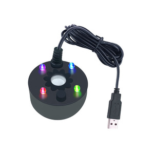 Ultrasonic Atomizer 5V USB Landscape Fog Maker Multicolor Led Home Humidifier For Indoor Decor Less Than 10 Sqm - Product Image 5