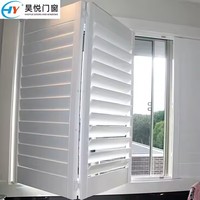 Volet roulant moderne sur mesure, occultant, étanche, isolant thermiquement, en bois, pour fenêtre de patio intérieure