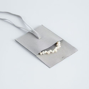 Pochette d'emballage en microfibre de luxe en gros avec impression de logo personnalisé pour la présentation et le rangement de bijoux - Product Image 5