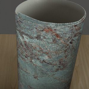 Große Platten für Außenbereiche von Hotels und Villen, selbstklebend, einfache Installation, rutschfest, wasserdicht, Travertin-Optik, flexible Ton-Wandfliesen, Steinoptik - Product Image 3