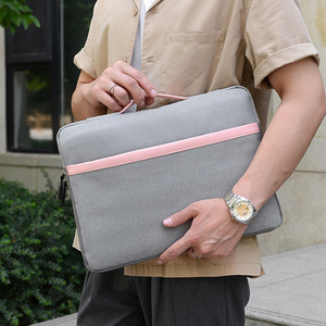 High Quality Custom Office Business Travel <b>Trolley</b> <b>Sleeve</b> Waterproof Large Capacity Polyester Laptop Tote <b>Bag</b> For Women - Product Image 4