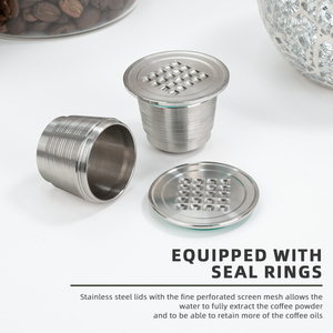 1pod 1Tamper Đặt viên nang Espresso với viên nang bơm lại hai mặt tương thích với các nhà sản xuất bia gốc Nespresso - Product Image 4