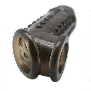 再利用可能なTPEコンドーム、遅延射精、防水、男性用トゥルータッチ - Product Image 5