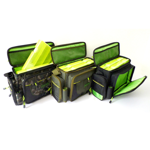 Zaino da Pesca Resistente con Grande Capacità e 2 Scatole di Plastica Interne per Attrezzatura da Pesca - Product Image 4