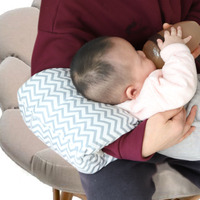 Vente en gros Coussin d'allaitement en coton biologique pour la protection des bras du nourrisson et de la peau douce pour l'allaitement
