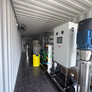 Container 20t h nước lợ TDS 3000ppm thẩm thấu ngược màng lớn Hệ thống thiết bị hệ thống lọc nước RO nhà máy - Product Image 5