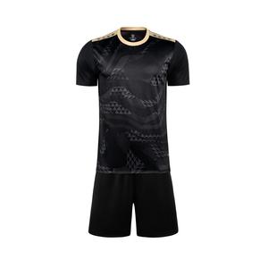 Desain Baru Jersey Sepak Bola Bernapas Layanan OEM Seragam Sepak Bola Kustom Set Sublimasi Unisex Cepat Kering Kerah Bulat Lengan Pendek - Product Image 5