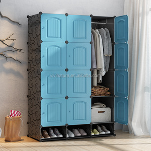 High Quality <strong>Plastic</strong> DIY Cloth <strong>Wardrobe</strong> - Product Image 2