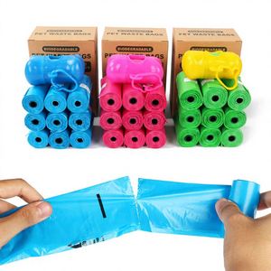 Bolsas para Desechos de Mascotas de Material PE Biodegradable EPI de 15 mil, Tipo Rollo Continuo Perforado; Bolsas de Basura Domésticas y de Cocina Ecológicas y Reforzadas - Product Image 1