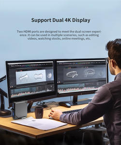 Intel Alder göl N100 Mini PC 3.4GHz 8GB DDR4 RAM 256GB <span class=keywords><strong>M</strong></span>.<span class=keywords><strong>2</strong></span> SSD 16GB destekler WiFi 6/BT5.<span class=keywords><strong>2</strong></span>/Gigabit Ethernet kullanılan ev/ofis abd - Product Image 6