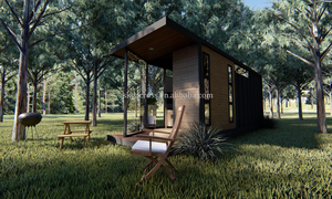 Bureau préfabriqué de luxe <span class=keywords><strong>Maison</strong></span> conteneur Jardin extérieur Jardin préfabriqué Bureau portable Cabine domestique à vendre - Product Image 3