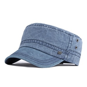 The Hat <span class=keywords><strong>Depot</strong></span> Cadet Casquettes de baseball en coton lavé Basic & Distressed Cadet Cap Outdoor Sports Casual Sun Hat Adjustable - Product Image 4