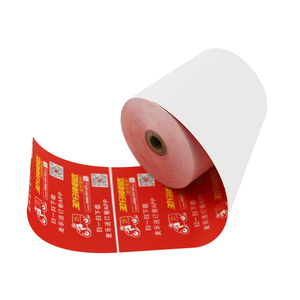 57x40x12 nome della società del cliente scritto su rotolo rotoli di carta termica bobine Papier Thermique No BPA 10 rotoli lotto/confezione - Product Image 3