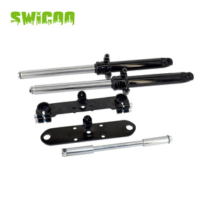 Kit di Sospensione Anteriore Universale SWICOO per Mini <span class=keywords><strong>Moto</strong></span>, Forcella Telescopica a Bullone per Rascal Doodlebug Mini Bike <span class=keywords><strong>Mega</strong></span> 80 Motovox 80/105CC - Product Image 6