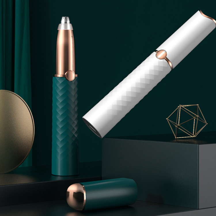 Частный ярлык женские использовать класса люкс портативный Электрический удаление бровей ручка USB зарядка для бровей Бритва триммер эпилятор