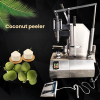 Chinese fabrikant directe levering elektrische kokosnootschiller verse kokosnootschil verwijderaar 1 jaar garantie fruit- en groenteschilmachine