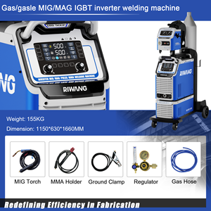 เครื่องเชื่อมริวัง MIG-500P 380V IGBT แบบพัลส์คู่ สำหรับเชื่อมเหล็กและอลูมิเนียม พร้อมการรับประกัน 1 ปี - Product Image 4