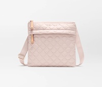 Sac à bandoulière matelassé minimaliste pour enfants, petit format, léger, à carreaux, avec sangle chaîne losangée, collection 2026